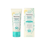 Aveeno Positively Mineral Sensitive Skin Daily Sunscreen Lotion for Face With SPF 50