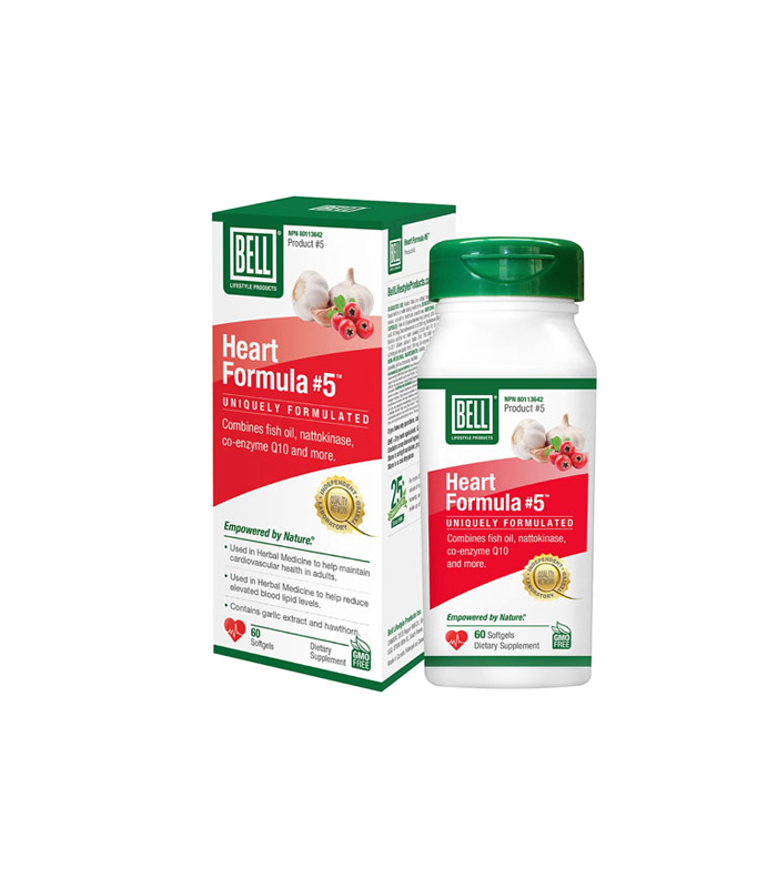 Bell Lifestyle Heart Formula 60 Softgels
