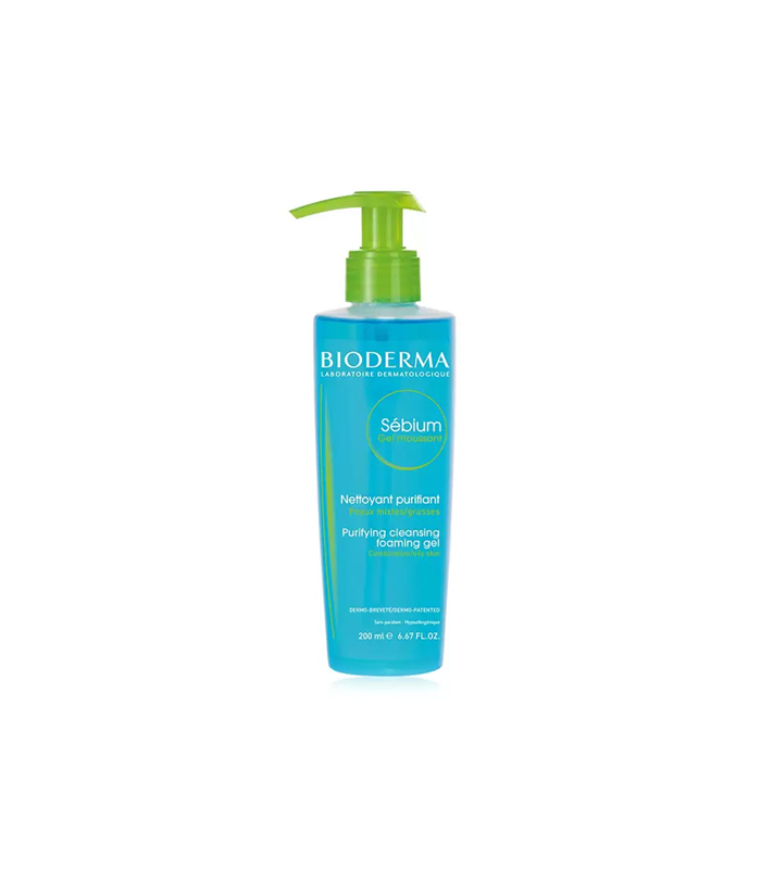 Bioderma Sebium Gel Moussant Purifying Cleansing Foaming Gel 200ml