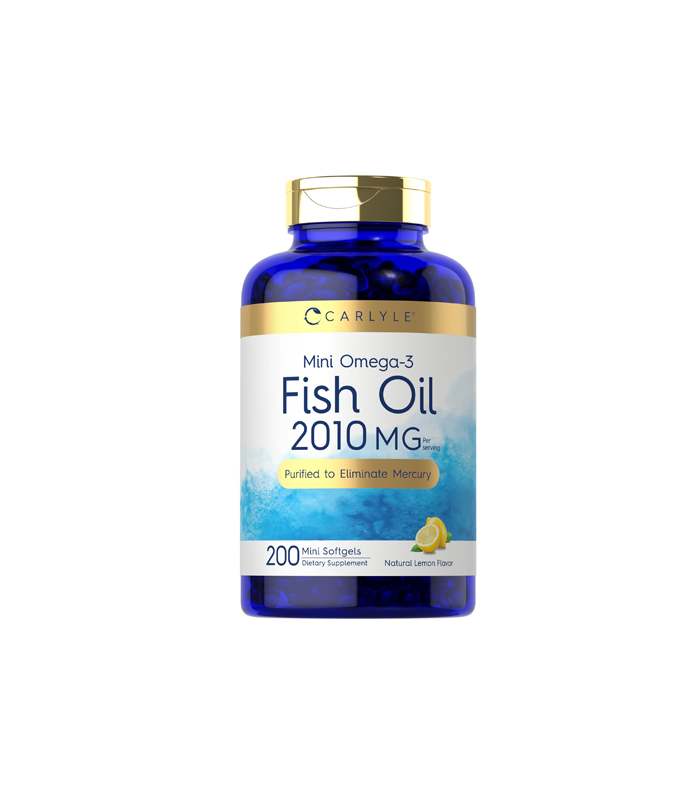 Carlyle Mini Omega-3 Fish Oil 2010mg 200 Mini Softgels