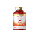 Carlyle Vitamin K2 Supplement 100 mcg K2 240 Capsules
