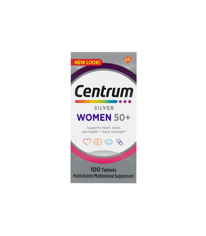 Centrum Silver Women 50+ Multivitamin – 100 Tablets