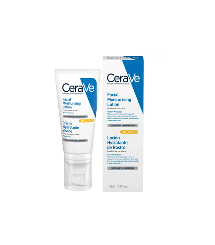 CeraVe Facial Moisturising Lotion AM SPF 25- 52ml