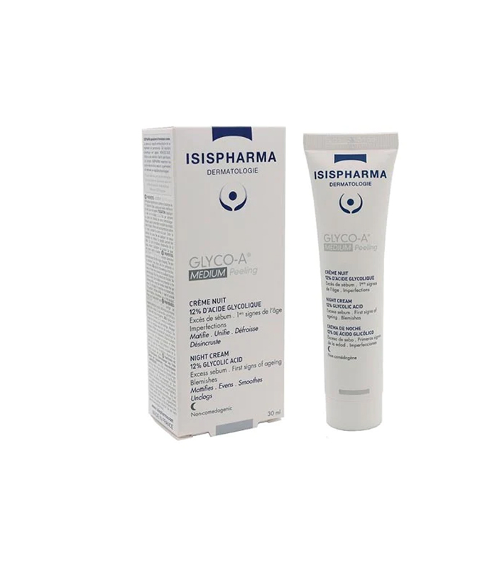 ISISPHARMA Glyco A Medium 12% Glycolic Acid Skin Peel 30ml