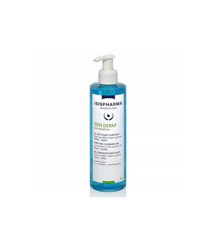 Isispharma Dermatologie Teen Derm Gel Sensitive 250ml