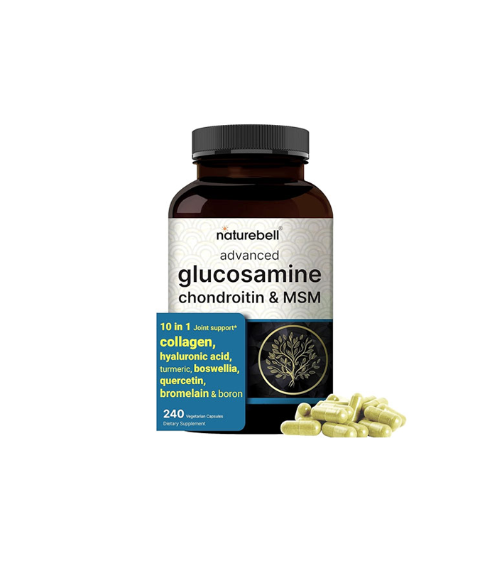 NatureBell Advanced Glucosamine Chondroitin MSM Supplement 240 Capsules