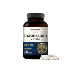 NatureBell Magnesium Citrate 500mg, 240 Capsules