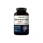 Naturebell Alpha Lipoic Acid 600mg Vitamin B1 Complex 300 Capsules