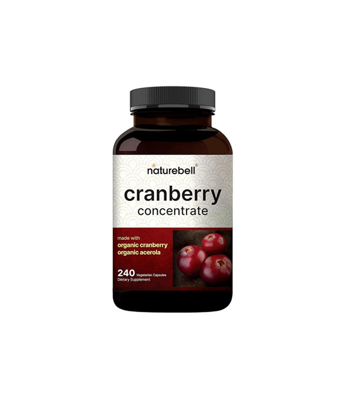 Naturebell Cranberry Pills 36,000mg with Acerola, 240 Veggie Capsules
