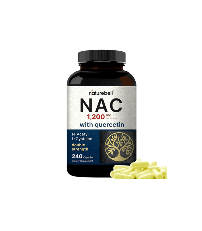 Naturebell NAC Supplement 1200mg Per Serving 240 Capsules