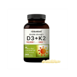 Naturebell Vitamin D3 (10,000 IU) + K2 (200 mcg) – 240 softgels