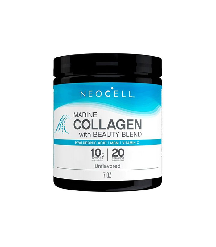 NeoCell Marine Collagen Peptides + Hyaluronic Acid, MSM & C – (200g) Powder
