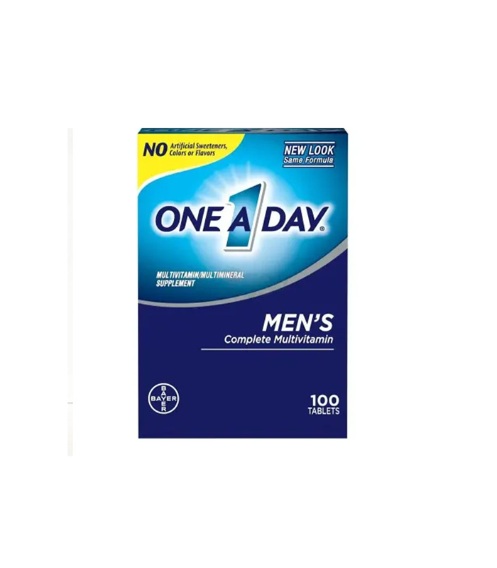 One A Day Men's Multivitamins for Men's 100 Count Tablets