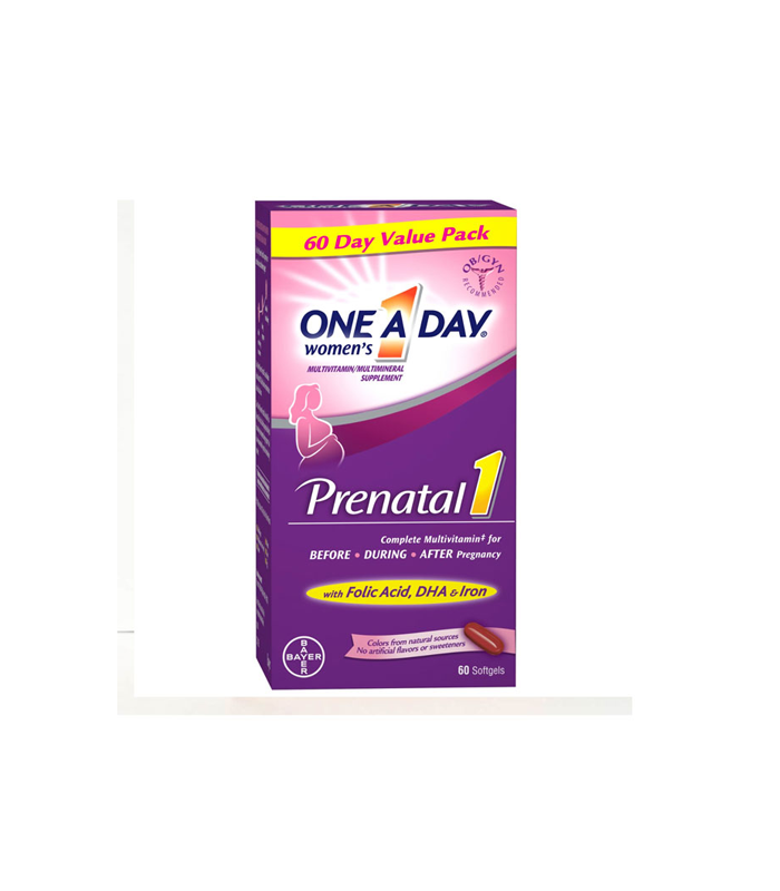 One A Day Women’s Prenatal 1 Multivitamin 60 Tablets