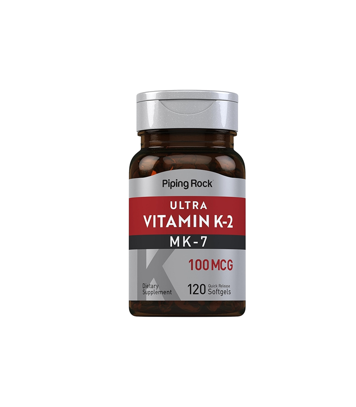Piping Rock Vitamin K2 MK-7 100 mcg 120 Softgels