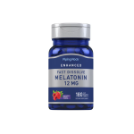 PipingRock Melatonin 12 mg 180 Fast Dissolve Tablets Berry Flavor