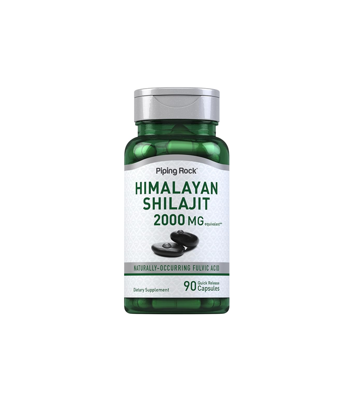 PipingRock Shilajit 2000mg 90 Capsules