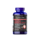 Puritan's Pride Triple Omega 3-6-9 Fish & Flax Oils-120 Softgels