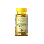 Puritan’s Pride Vitamin D3 (125 mcg – 5,000 IU) – 100 softgels