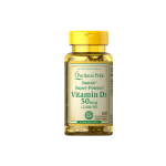 Puritan’s Pride Vitamin D3 50mcg (2000 IU) 100 Softgels