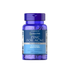 Puritan’s Pride Zinc For Acne Skin Formula – 100 Tablets