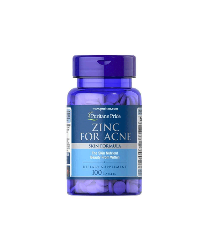 Puritan’s-Pride-Zinc-For-Acne-Skin-Formula-–-100-Tablets Puritan’s Pride Zinc For Acne Skin Formula – 100 Tablets