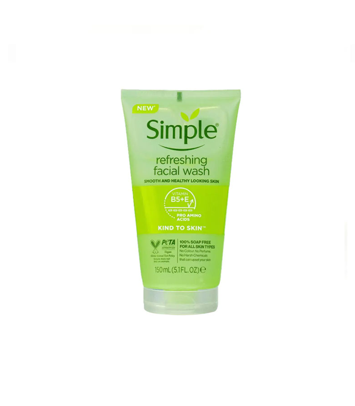 Simple Kind to Skin Refreshing Facial Wash 150 ml