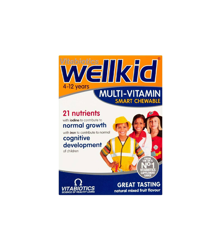 Vitabiotics Wellkid Multivitamin Smart Chewable 30 Tablets
