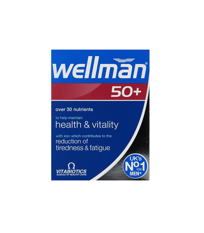 Vitabiotics Wellman 50+ – 30 tablets