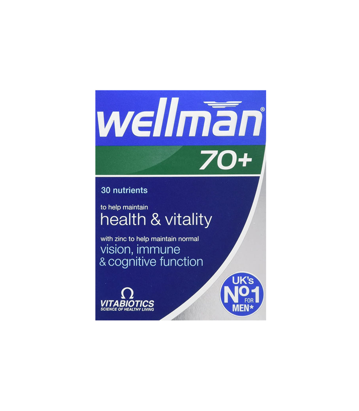 Vitabiotics Wellman 70+ – Comprehensive Nutrition for men