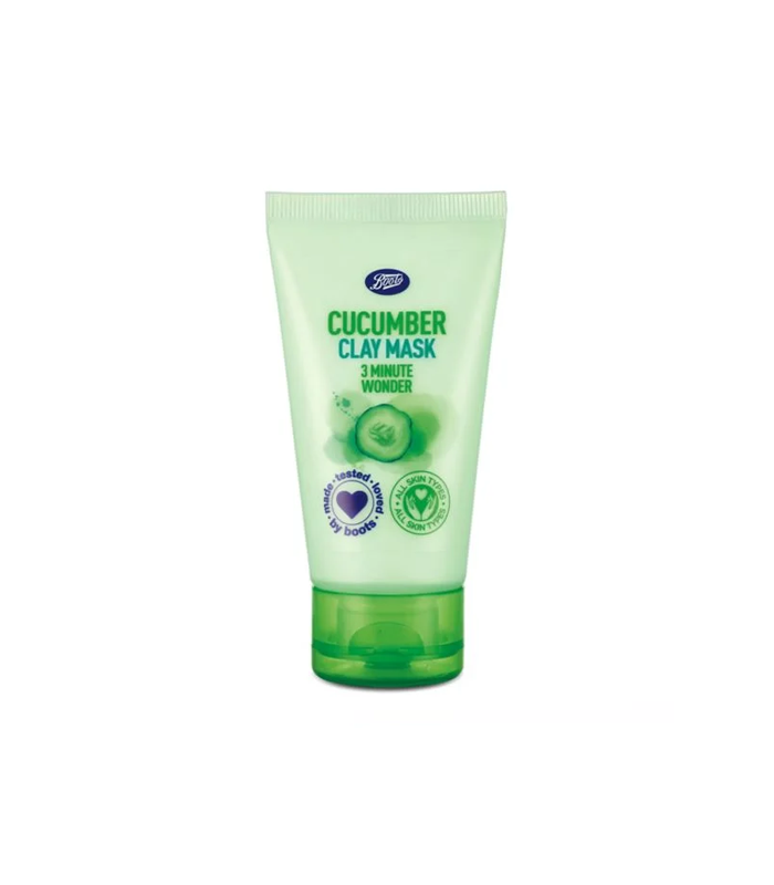 Boots Cucumber Clay Mask 3 Minute Wonder 50ml