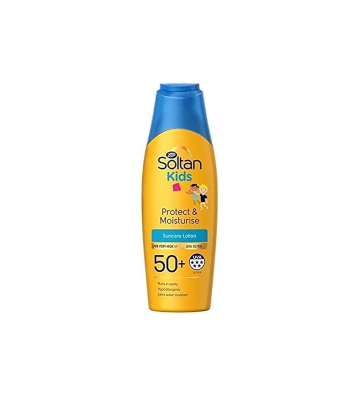 Boots Soltan Kids Protect & Moisturise Suncare Lotion SPF50+ 200ml