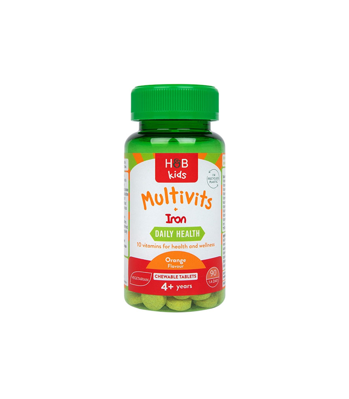 Holland & Barrett Kids Multivits & Iron 90 Tablets