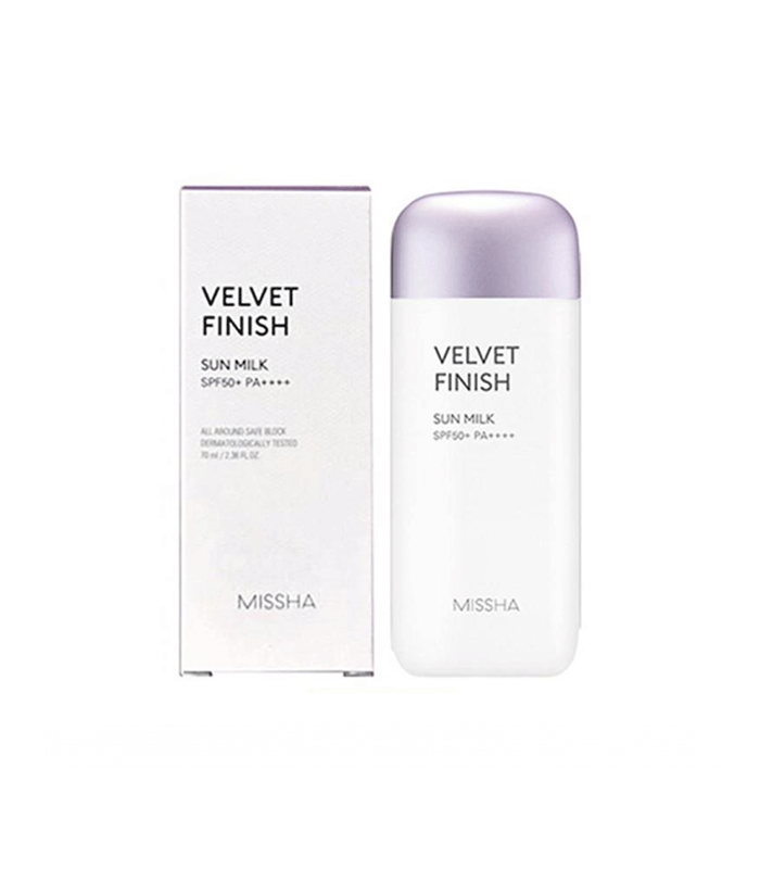 Missha All-around Safe Block Velvet Finish Sun Milk (SPF 50+ PA++++) 70ml