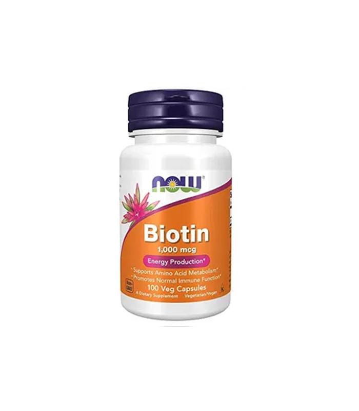 NOW Supplements, Biotin 10000 mcg Extra Strength 120 Capsules