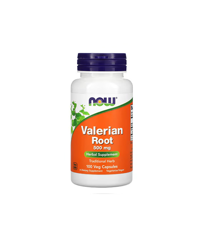NOW Valerian Root 500mg 100 Capsules