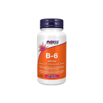 NOW Vitamin B-6 100mg Veg 100 Capsules