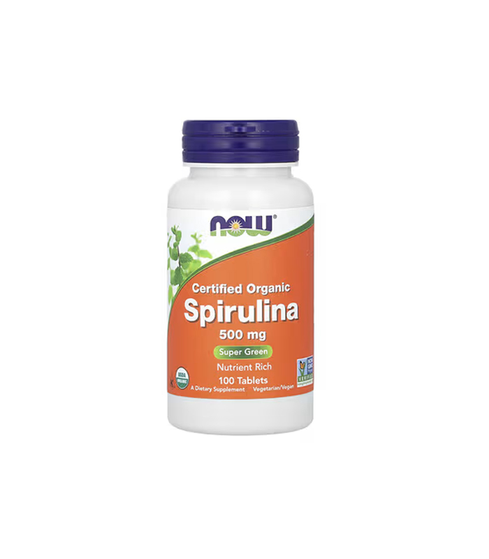 Now-Foods-Certified-Organic-Spirulina-500mg,-100-Tablets Now Foods Certified Organic Spirulina 500mg, 100 Tablets