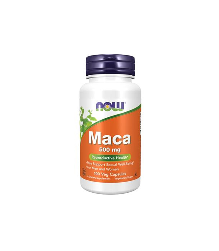 Now Foods Maca 500mg, Maca Root 100 Vegan Capsules