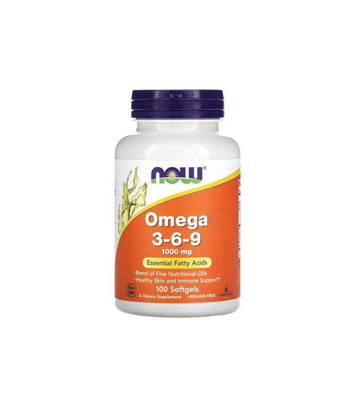 Now Foods Omega 3-6-9, 1,000 mg, 100 Softgel