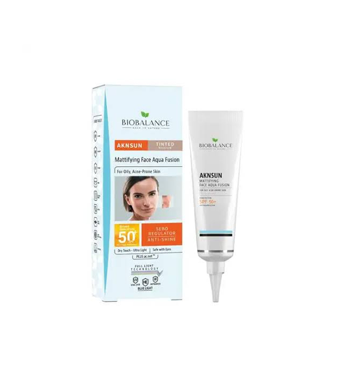 Bio Balance Aknsun Mattifying Face Aqua Fusion SPF 50+ (40ml)