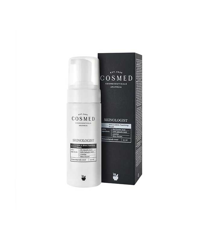 COSMED Skinologist AHA and BHA Foaming Wash 150ml