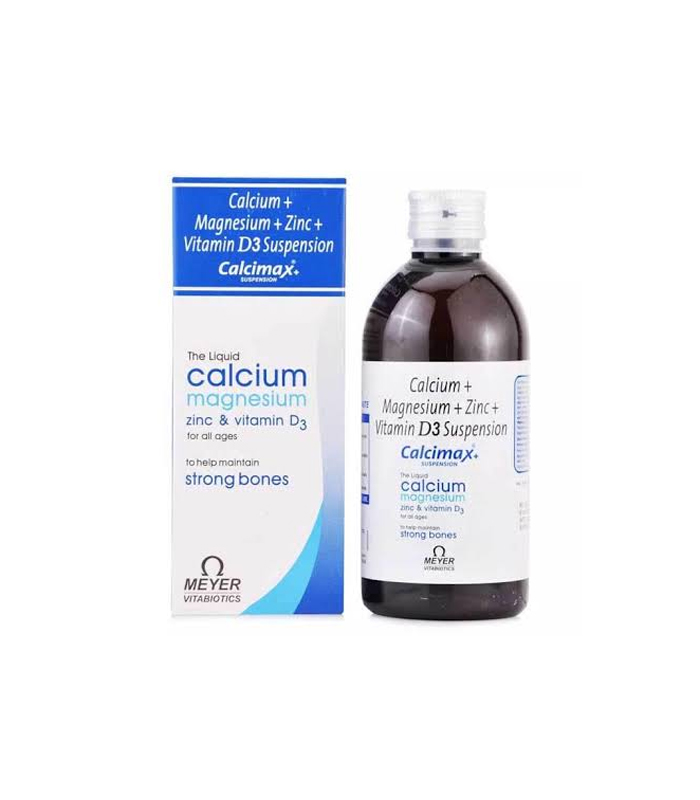 Calcimax Plus Suspension Liquid Supplement (200ml)