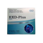 EXD Plus Calcium Citrate, Calcitriol, Zinc & Magnesium (30 Tablets)