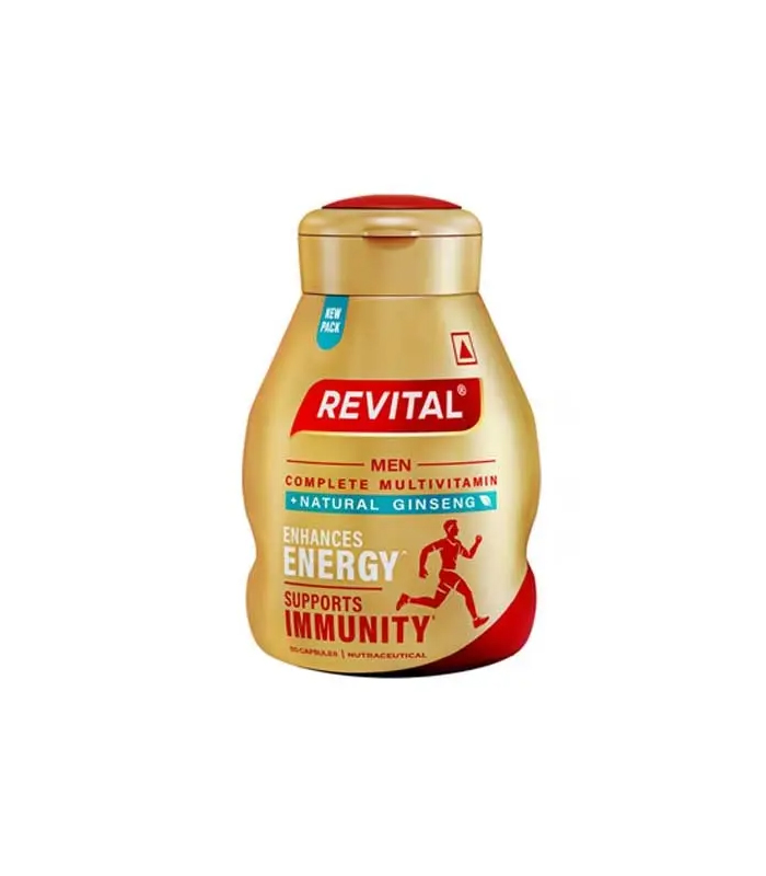 Revital Men Multivitamin with Calcium & Ginseng (30 Softgel Capsules)