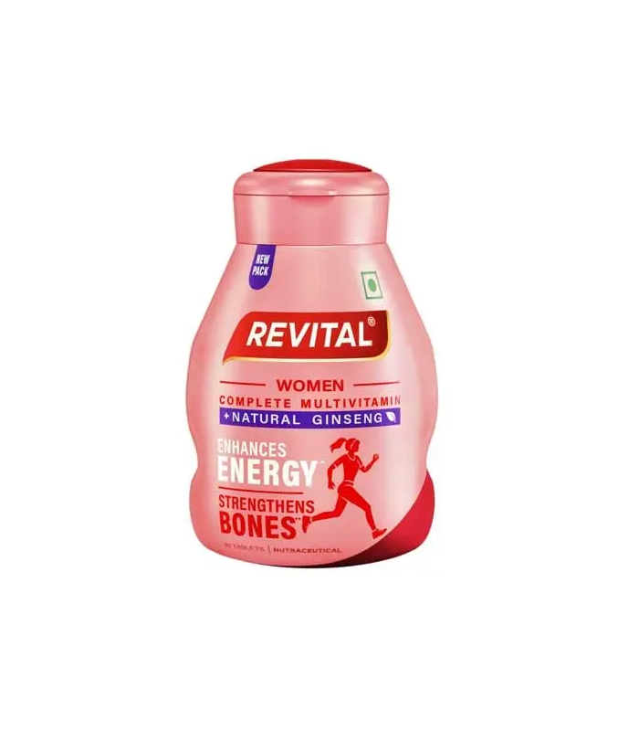 Revital Woman Multivitamin with Calcium & Ginseng (30 Tablets)