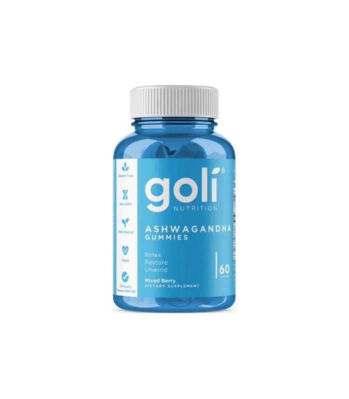 Goli Nutrition Ashwagandha & Vitamin D Essential Gummies 60pcs