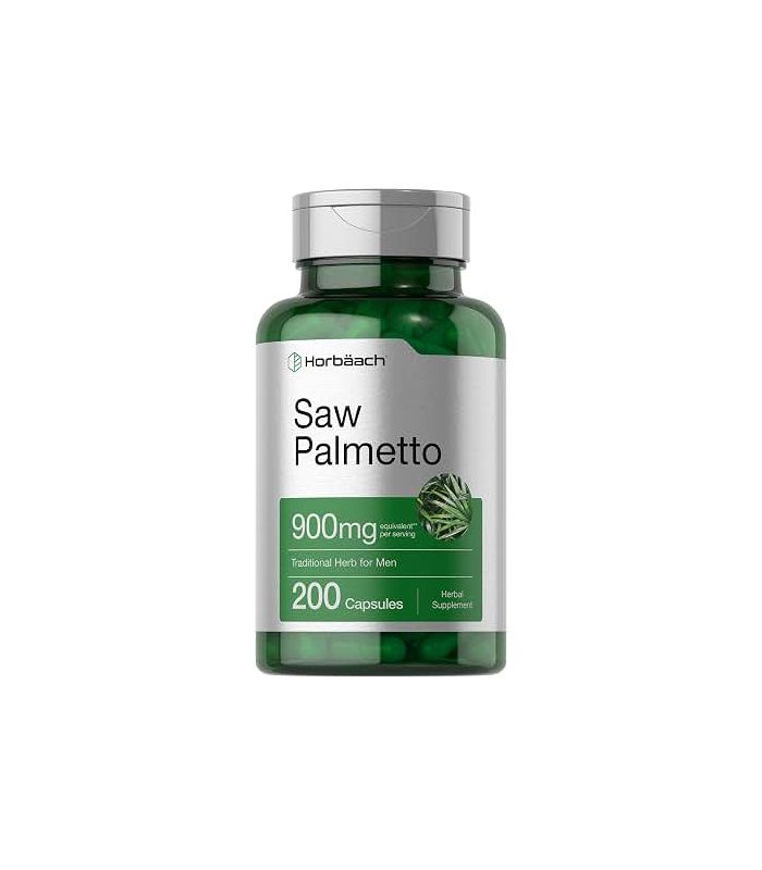 Horbaach Saw Palmetto 900mg (200 Quick Release Capsules)