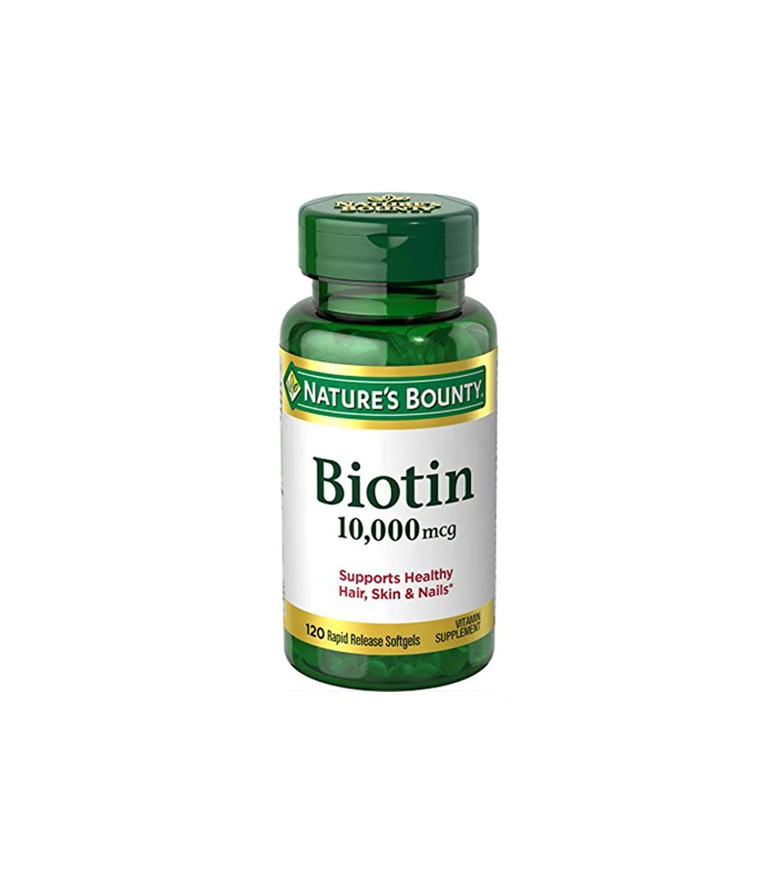 Nature's Bounty Biotin 10,000mcg (120 Softgels)