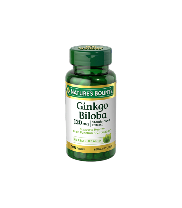 Nature's Bounty Ginkgo Biloba 120mg (100 Capsules)